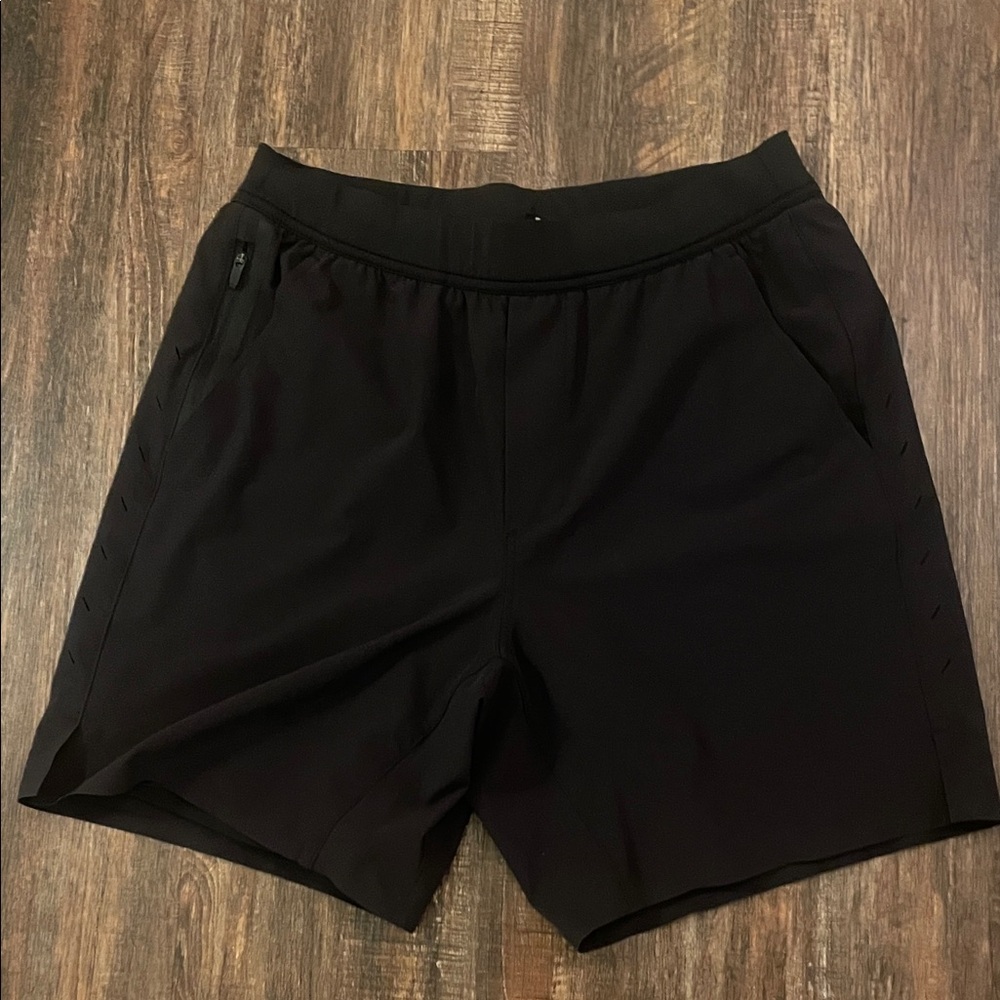 Ten Thousand Men's Interval Black Athletic Shorts